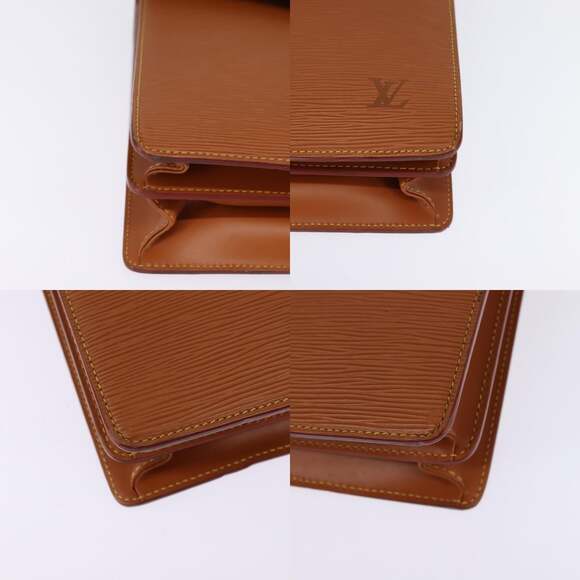 LOUIS VUITTON Epi Serviette Conseiller Briefcase Gold M54428 - Picture 10 of 13